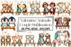 Valentine Animals Couple Clipart Bundle