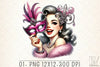 Mardi Gras Girl Clipart Bundle