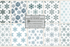 Winter Snowflakes Seamless Papers