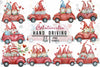 Hand Driving Clipart Bundle