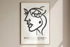 Minimalist Contemporary Woman'S Face Clipart Bundle