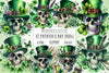 St Patricks Skull Clipart Bundle