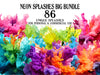 Neon Splashes