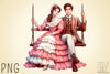 Valentine Romantic Couple Clipart Bundle