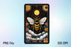 Honey Bee Tarot Card Clipart Bundle 1
