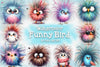 Funny Bird Funny Bird Clipart Bundle