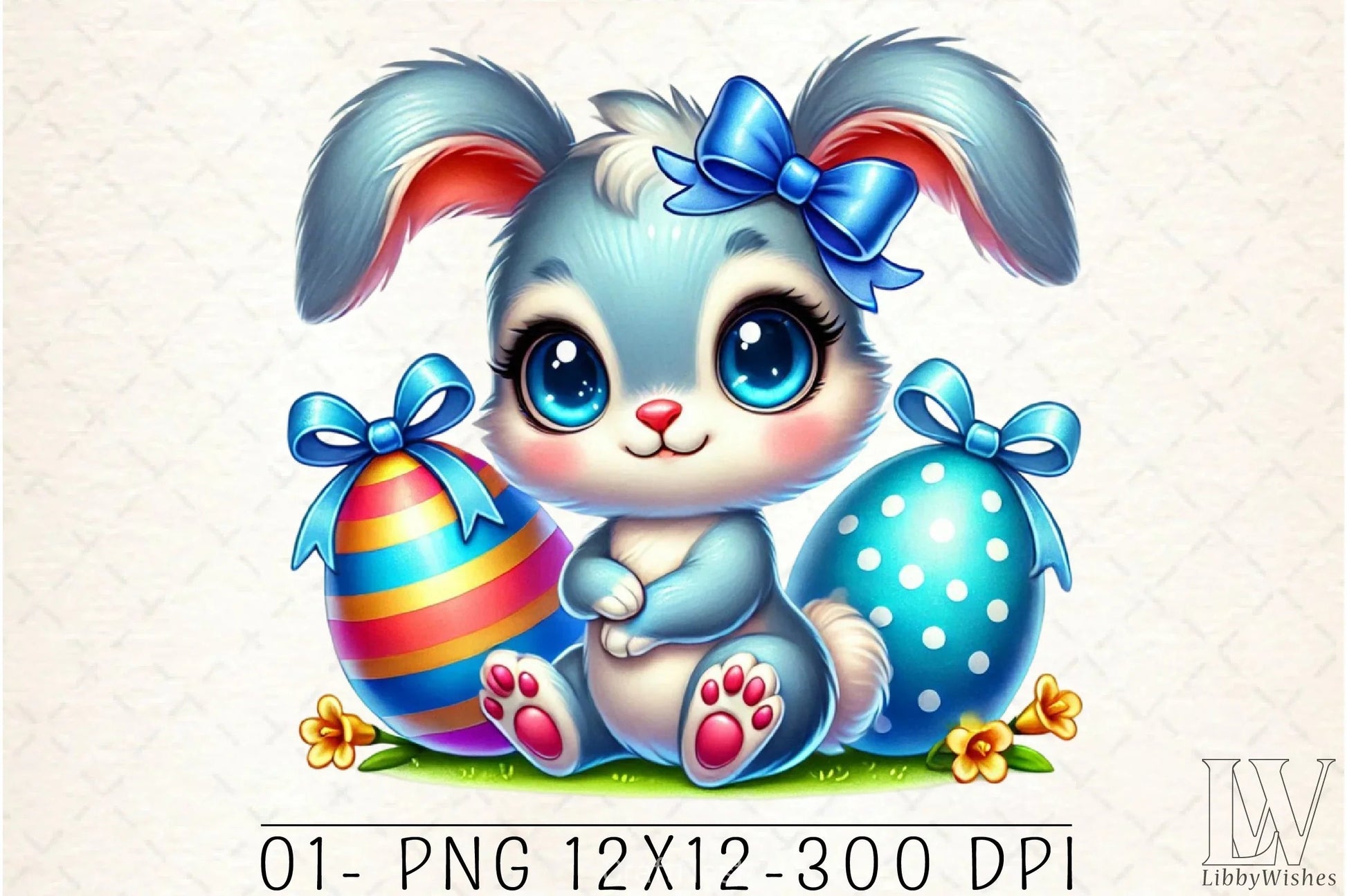 Easter Bunny Clipart Bundle 51 - CraftNest - Digital Crafting and Art