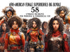 Afro-American Female Superheroes