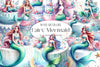 Fairy Mermaid Clipart Bundle