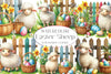 Easter Sheep Clipart Bundle 1
