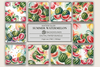 Summer Watermelon Background Papers