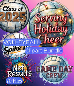 Volleyball Clipart Bundle - CraftNest - Digital Crafting and Art
