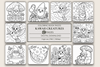 Kawaii Creatures Coloring Book