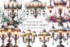 Victorian Lamps Clipart Bundle