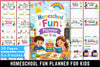 Homeschool Fun For Kids Planner