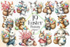 Easter Bunny Clipart Bundle