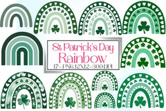 St. Patrick's Day Rainbow Clipart Bundle - CraftNest - Digital Crafting and Art