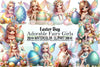 Easter Fairy Girls Clipart Bundle