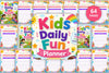 Kids Daily Fun Planner