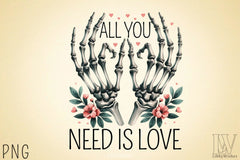 Skeleton Valentine's Day Clipart Bundle 6 - CraftNest - Digital Crafting and Art