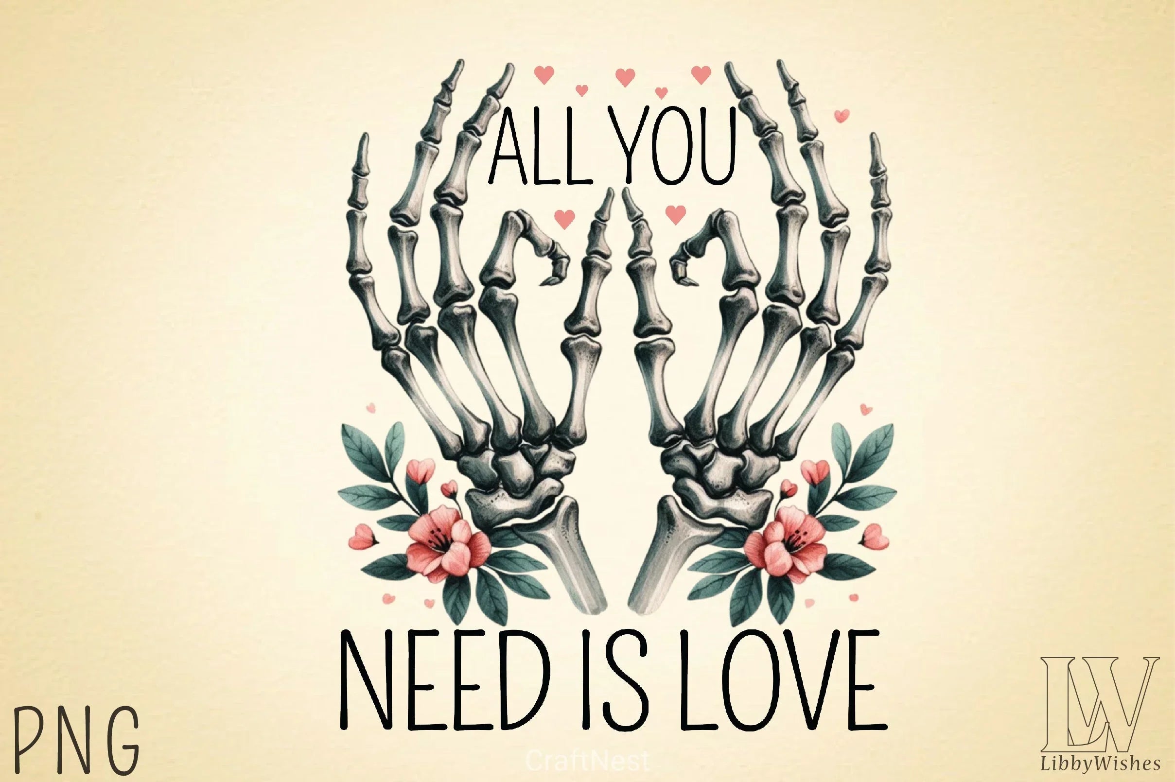 Skeleton Valentine's Day Clipart Bundle 6 - CraftNest - Digital Crafting and Art