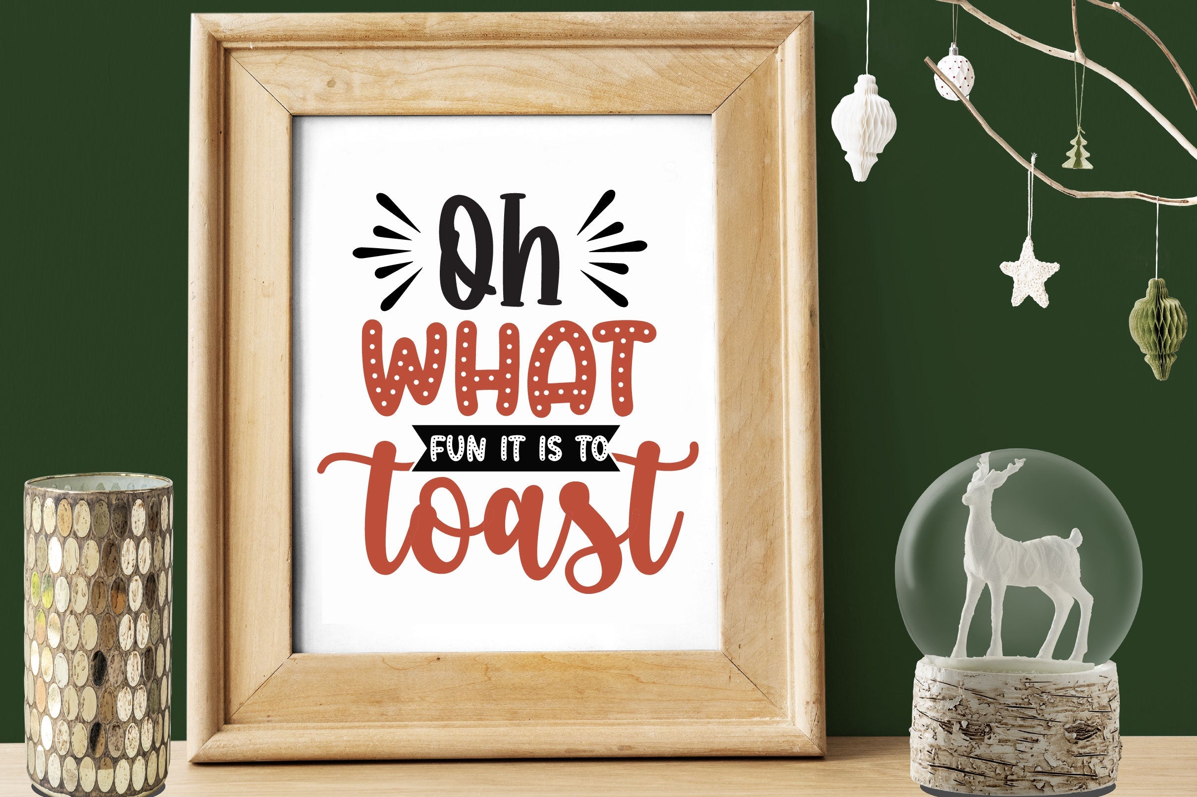 Christmas Wine SVG Bundle