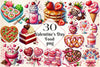 Valentines Day Food Clipart Bundle 2