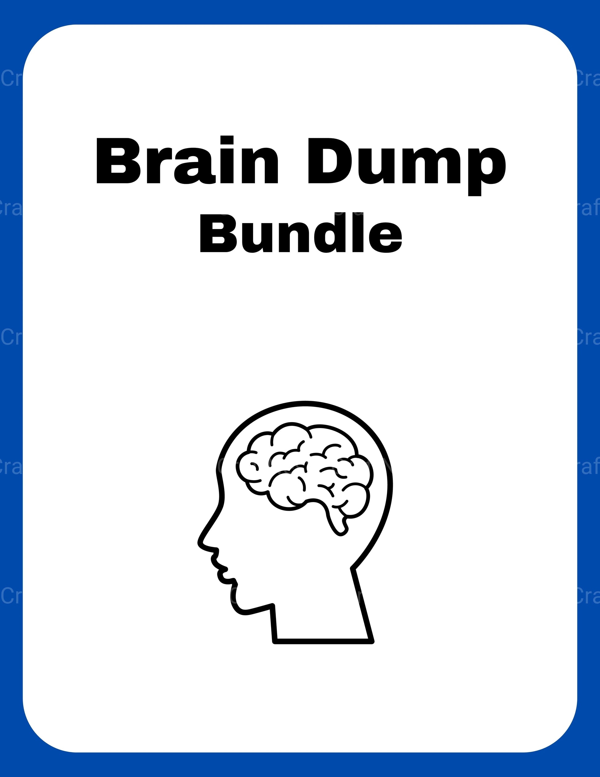 Brain Dump Ideas and Tips - CraftNest - Digital Crafting and Art