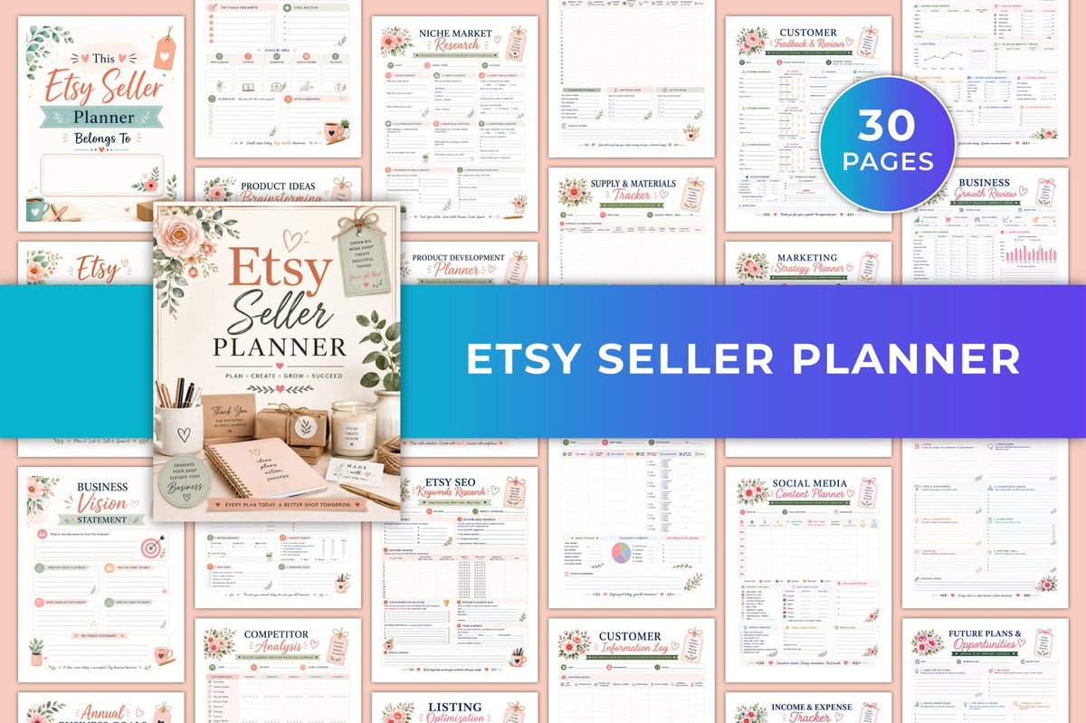Etsy Seller Planner 2027