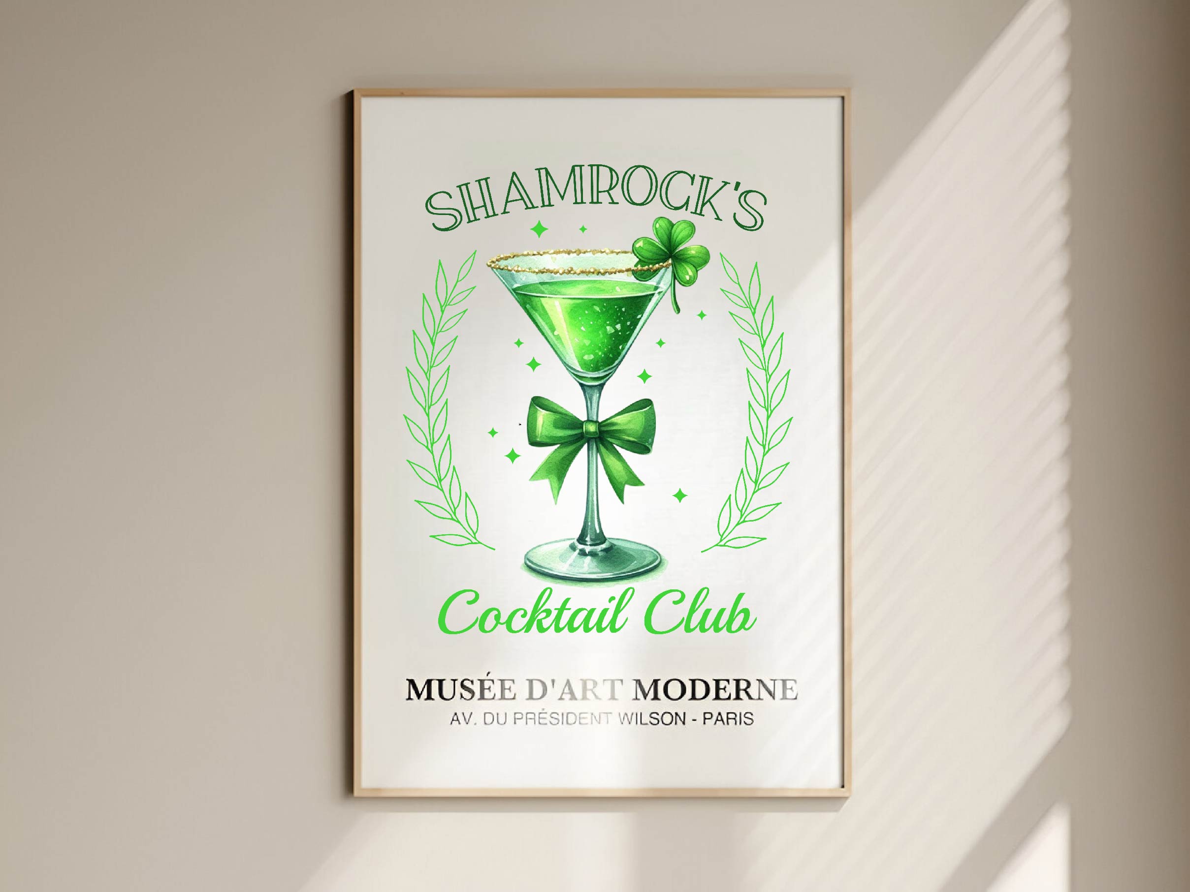 St Patricks Day Shamrocks Clipart Bundle