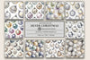 Silver Christmas Background Papers