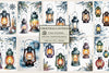 Christmas Lanterns Junk Journal Papers
