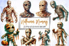 Halloween Mummy Clipart Bundle