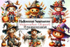 Halloween Scarecrow Clipart Bundle