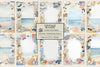 Vintage Seaside Junk Journal Papers