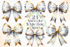 White Bow Clipart Bundle
