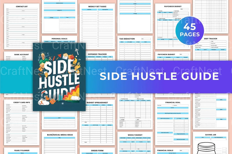 Ultimate Side Hustle Guide - CraftNest - Digital Crafting and Art