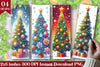 Colorful Christmas Tree Bookmark