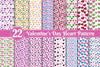 Valentines Day Heart Seamless Pattern Digital Paper