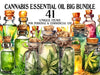 Cannabis Essential Oil Bottles