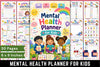 Mental Health For Kids Planner