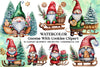 Gnome With Cookies Clipart Bundle