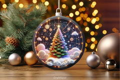 3D Christmas Tree Clipart Bundle - CraftNest - Digital Crafting and Art