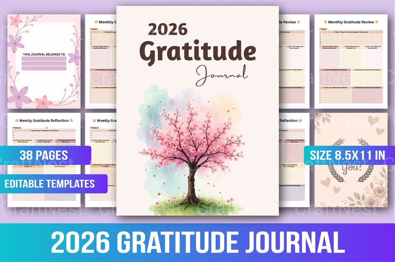 Gratitude: Inspiring Art for Mindful Living - CraftNest - Digital Crafting and Art