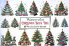 Christmas Book Tree Clipart Bundle
