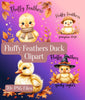 Fluffy Feathers Clipart Bundle