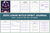 Lunar Witch Spirit Journal