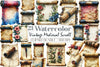 Vintage Medieval Scroll Clipart Bundle