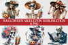 Halloween Skeleton Clipart Bundle