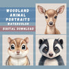 Woodland Animals 2 Clipart Bundle 4